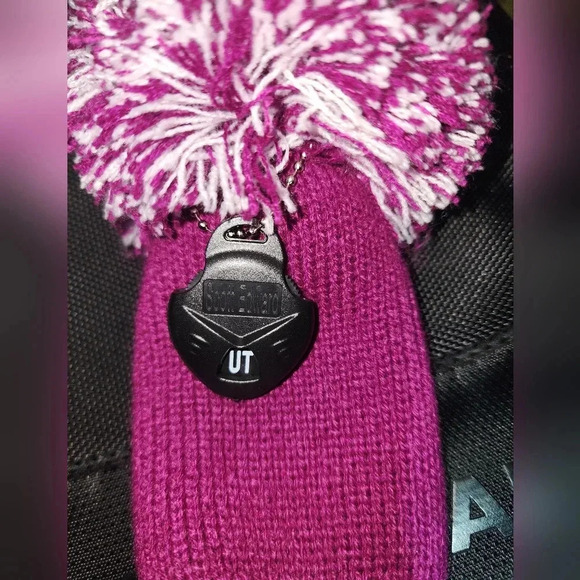 Scott Edward 1 Purple Hybrid Head Cover Knit 4 Driver Wood Fairway Wood Hybrid - Picture 3 of 6